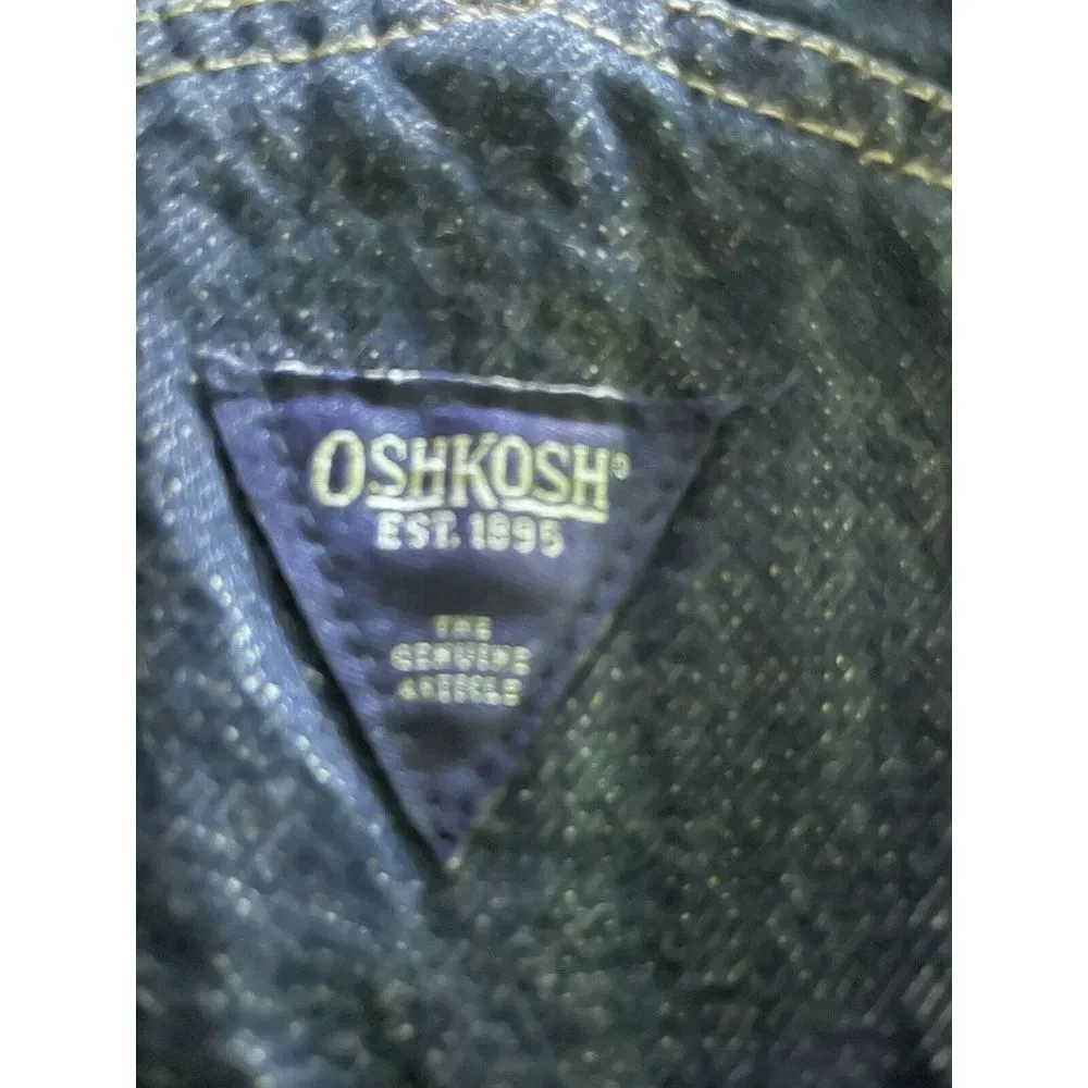 oshkosh overalls Flannel Lined Fully‎ 18 M Embroidered Football, '95, Owl